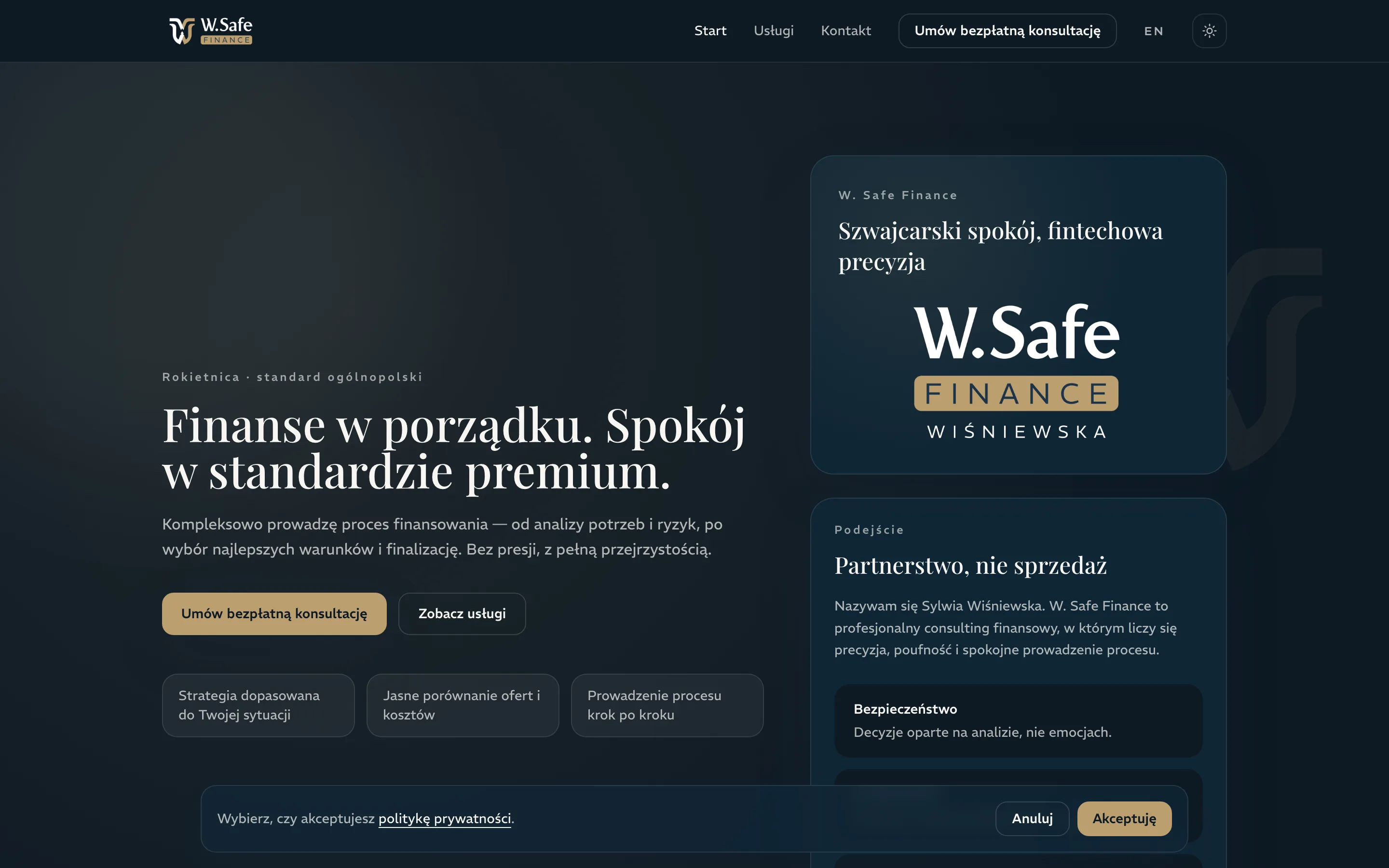 W. Safe Finance